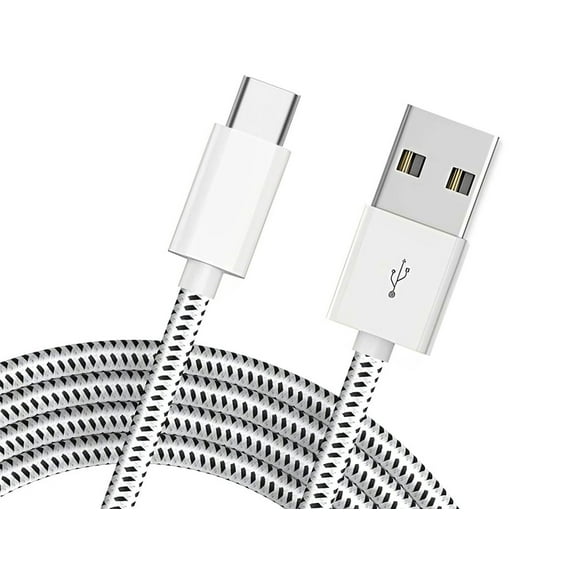6ft USB Cable for Google Pixel 8/Pro Phones - Type-C Charger Cord Power Wire USB-C Long Braided compatible with Google Pixel 8/Pro