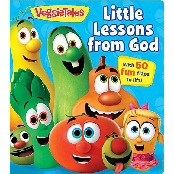 Pre-Owned Veggietales: Little Lessons from God, Volume 1: A Lift-The-Flap Book (Board book) 0794433219 9780794433215