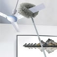 thumbnail image 4 of Eoperou Ceiling Fan Duster Brush with Extendable Handle Reusable Microfiber Blade Cleaner Microfiber Ultra-fine Duster, 4 of 7