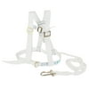 White Nylon 100Kg 220.5lb Adjustable Belt Safety Rock Climbing Harness