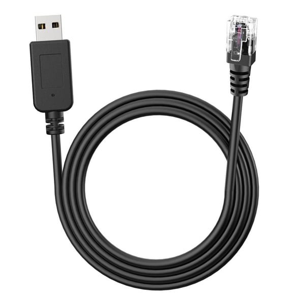 Jsvecip Cable detector de radar, cable de enchufe USB a RJ11, para detector de radar Escort Radenso XP Uniden Beltronics Cobra Whistler, cable de alimentación de repuesto para detectores de radar (RJ1