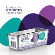 Litter Genie Easy Roll Refill, Cat Litter Disposal System, Ultimate Odor Control, 1 Refill, 24 Bags
