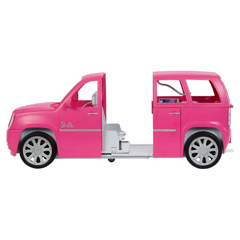 ​Barbie Playset with 4 Sister Dolls and Limo that Opens and Expands to 2  Feet, Includes 10+ Party Accessories, Gift for Kids 3 to 7 Years Old