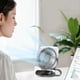 thumbnail image 4 of Ventilador portátil de pared o de pie, recargable por USB, con múltiples velocidades, ideal para viajes, hogar, oficina y dormitorio., 4 of 7