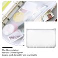 thumbnail image 4 of kurtrusly 10 Pieces Zipper Pouch Container Convenient PVC Documents Pouches Document Holding Bag Storage Containers for Home Office School A6 Transparent, 4 of 5