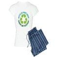 thumbnail image 1 of CafePress - Recycled Parts Inside - Women's Light Pajamas, 1 of 1