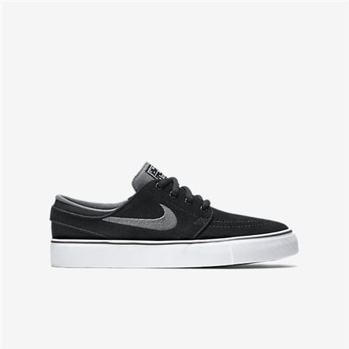 Nike SB Janoski Low Youth Skate Shoes Grey White Suede - 3.5 - Walmart.com