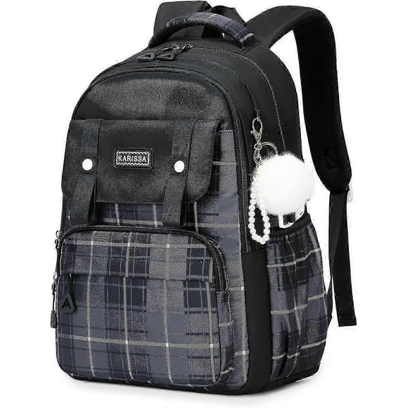 Girls Backpack, Ideal School Backpack for Girls from Elementary to Teen Years, Kawaii Bookbag Cute Large Capacity