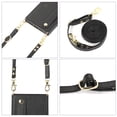 thumbnail image 6 of CCSmaller for Samsung Galaxy S20 FE 5G Case with Card Holder for Women, Phone Case Crossbody with Wrist Strap & Removable Adjustable Shoulder Lanyard Cover for Samsung Galaxy S20 FE 5G KB Black, 6 of 8