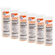 Quality Choice Fast Acting Glucose Tablets Orange Flavor Blood Sugar Treatment, 10 Count - Pack of 6