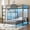 Gray & Blue, variant on CalmOasis Bunk Bed Twin over Twin with Removable 6-Drawer Dresser, Gray
