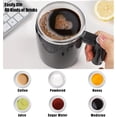 thumbnail image 5 of Taza de Café Automática con Agitación Magnética Recargable e Impermeable (415 ml) - Negra, 5 of 5