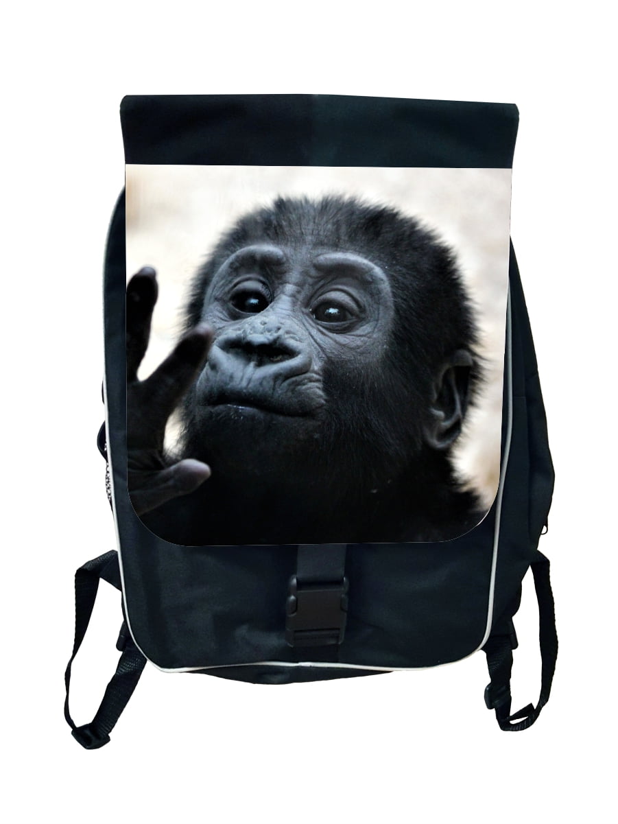 Childrens Backpacks Animal Gorilla Baby Large School Backpack