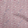 thumbnail image 1 of oneOone Cotton Poplin Medium Pink Fabric Conversational Footwear Craft Projects Decor Fabric Printed By The Yard 42 Inch Wide, 1 of 4