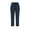Navy, variant on Women's Navy Linen Capri Pants with Side Pockets, Drawstring Elastic Waist Casual Cropped Pants, Size L