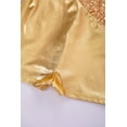 thumbnail image 7 of iiniim Girls Sparkling Metallic Leotards Gymnastics Ballet Jazz Latin Dance Jumpsuit A Gold 8, 7 of 7