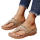 thumbnail image 4 of Amzcrzy Zapatos de mujer,Zapatos de mujer,Zapatillas de mujer, Chanclas de verano para mujer, sandalias con tacón de cuña, chanclas casuales, zapatos de mujer Sandalias Mujer Zapatillas De Casa, 4 of 8