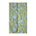 thumbnail image 1 of Leaves Hanging Pocket Organizer, Cartoon Botanical Pattern of Curlicue Branches, Printed Polyester Storage Bag with Pockets, 21" x 31", Blue Yellow Green, 1 of 2