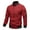 Red Jacket for Men, variant on IYTR Men's Fashion Jacket Breathable Casual Coat Jacket with Pocket Solid Color Zipper Stand-up Collar Coat Long Sleeve Jacket Dark Blue XXL
