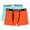 Aqua/Orange, variant on Knocker  Boxer Briefs with Contrasting Trim (2 Pack) (Men)