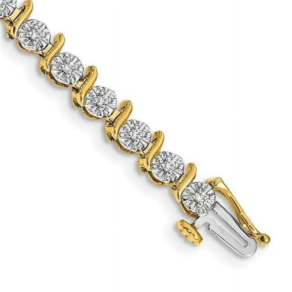 14k Diamond Bracelet BM4642