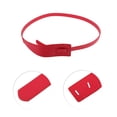 thumbnail image 4 of Unique Bargains 1 Pc Adjustable Waist Belt Bohemian Tie Belt Versatile Pattern Red, 4 of 5