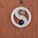 thumbnail image 4 of Carillones de viento Taichi, espejo de acero inoxidable, bola de cristal, carillón de viento giratorio de metal para jardín, patio, decoración del hogar, 4 of 8