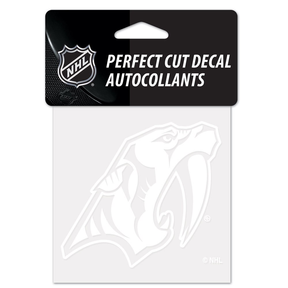 Nashville Predators Official NHL 4" x Automotive Car Decal 4x4 by Wincraft 500823 - image 2 of 2
