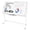 White, variant on Tooloton Large Rolling Whiteboard on Wheels, 48 x 36 Inches with Stand, 4' x 3' Magnetic Dry Erase Board Easel