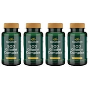 Swanson Sod Gliadin Complex 300 mg 60 Caps 4 Pack