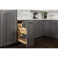 thumbnail image 3 of Hardware Resources Ubpo-5Sc Ubpo Series 5" Base Cabinet Utensil Bin Storage Pull Out - UV, 3 of 6