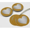 thumbnail image 4 of Inkdotpot Real Silver Foil Made With Love Wedding Tags Favor Hang Paper Tags 50 Pieces, 4 of 6