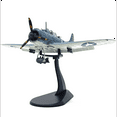 thumbnail image 3 of 1:72 Scale US SBD-3 Dive Bomber Alloy Aircraft Model High Simulation Display Gift Home Decoration, 3 of 3