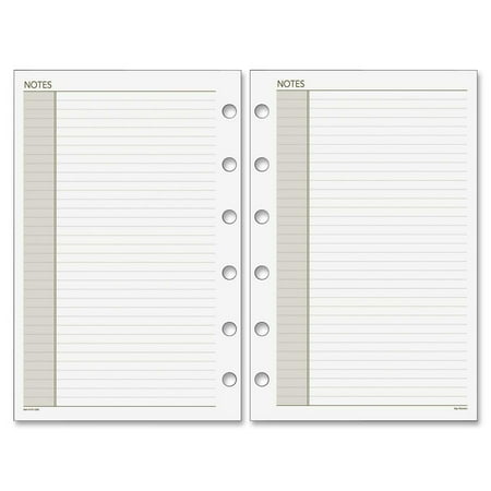 AT-A-GLANCE Day Runner Notes Pages, 87228 DAY-TIMER, Refill, Loose-Leaf ...