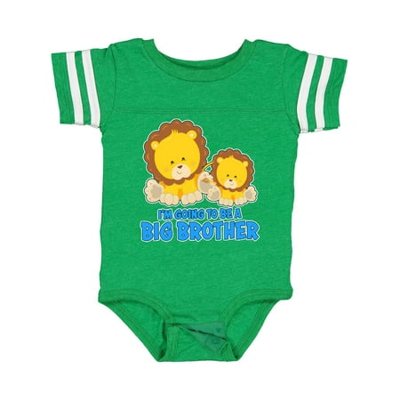 

Inktastic I m Going to Be a Big Brother with Lions Gift Baby Boy Bodysuit