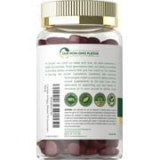 Ginkgo Biloba 300mg | 70 Gummies | Peach Raspberry Flavor | Vegan Supplement | by Carlyle