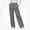 Gray, variant on DJDLJWCJ Business Pants for Women Straight Leg High Waist Work Trousers Solid Color Stretchy Suit Pants Black Size XL