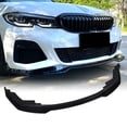 thumbnail image 3 of 3PCS Front Bumper Lip Diffuser Kit, MP Style Rear Bumper Spoiler Air Vent Cover Set, Bumper Lip Splitter Spoiler Set for 3 Series G20 G21 M Pack Pre - Facelift 2019 to 2022, 3 of 7
