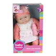 thumbnail image 1 of Muñeco Baby Boutique Bebé con Mamila y Ropa Blanca, 1 of 4