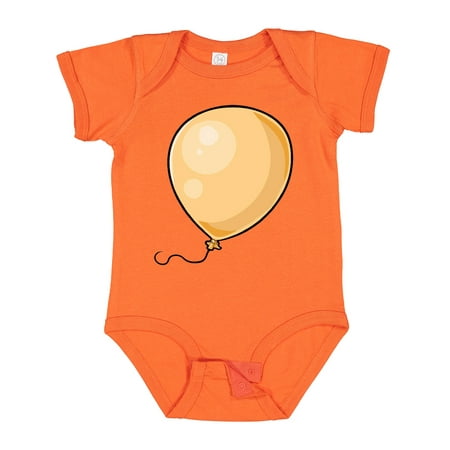 

Inktastic Yellow Balloon Boys or Girls Baby Bodysuit