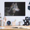 thumbnail image 6 of Luxe Metal Art 'Wolf' by Luxe Portfolio, Metal Wall Art, 16"x12", 6 of 9