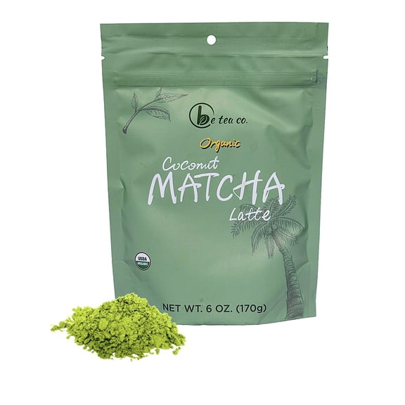 Be Tea Company Organic Coconut Matcha Latte, Dairy-Free, Naturally Caffeinated, Certified Organic, 1 Count