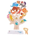 thumbnail image 1 of Milaget Montessori Animal Stacker Blocks Early Learning Puzzle Puzzles Balance Training Forest, 1 of 8