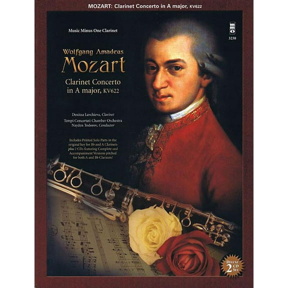 Mozart - Clarinet Concerto in A Major, K. 622: Music Minus One Clarinet