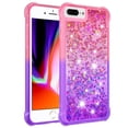 thumbnail image 2 of Funda para iPhone 8 Plus/iPhone 7 Plus Transparente con Brillos Carcasa Protectora Antigolpes con Glitter Brillante, 2 of 5