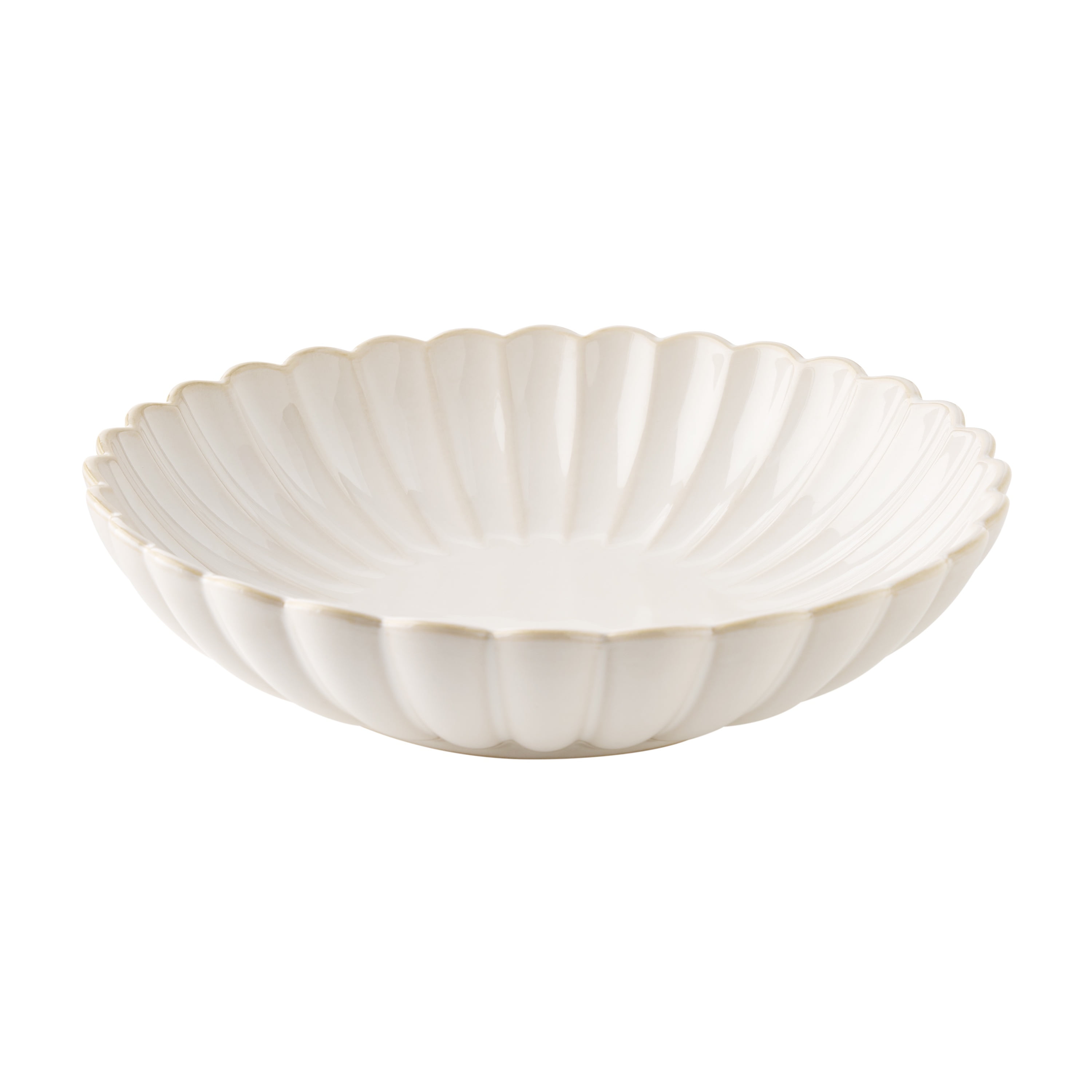 The Pioneer Woman Colette Stoneware Serving Bowl, 11 in, Cream