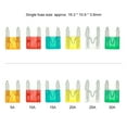 thumbnail image 4 of FlyFlise 60pcs Mini Blade Fuses Auto Car Truck Assortment Fuse, 4 of 8