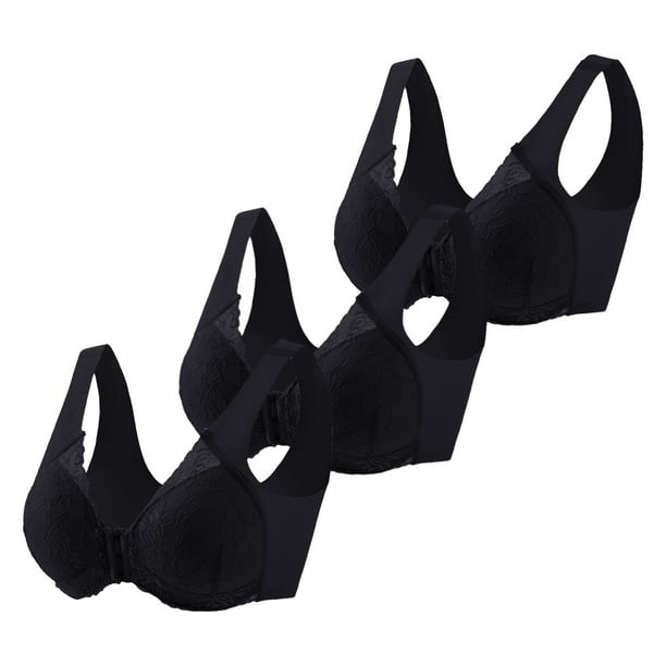 Front Buckle Large Size Strapless Bra No Steel Ring Push Up Bras