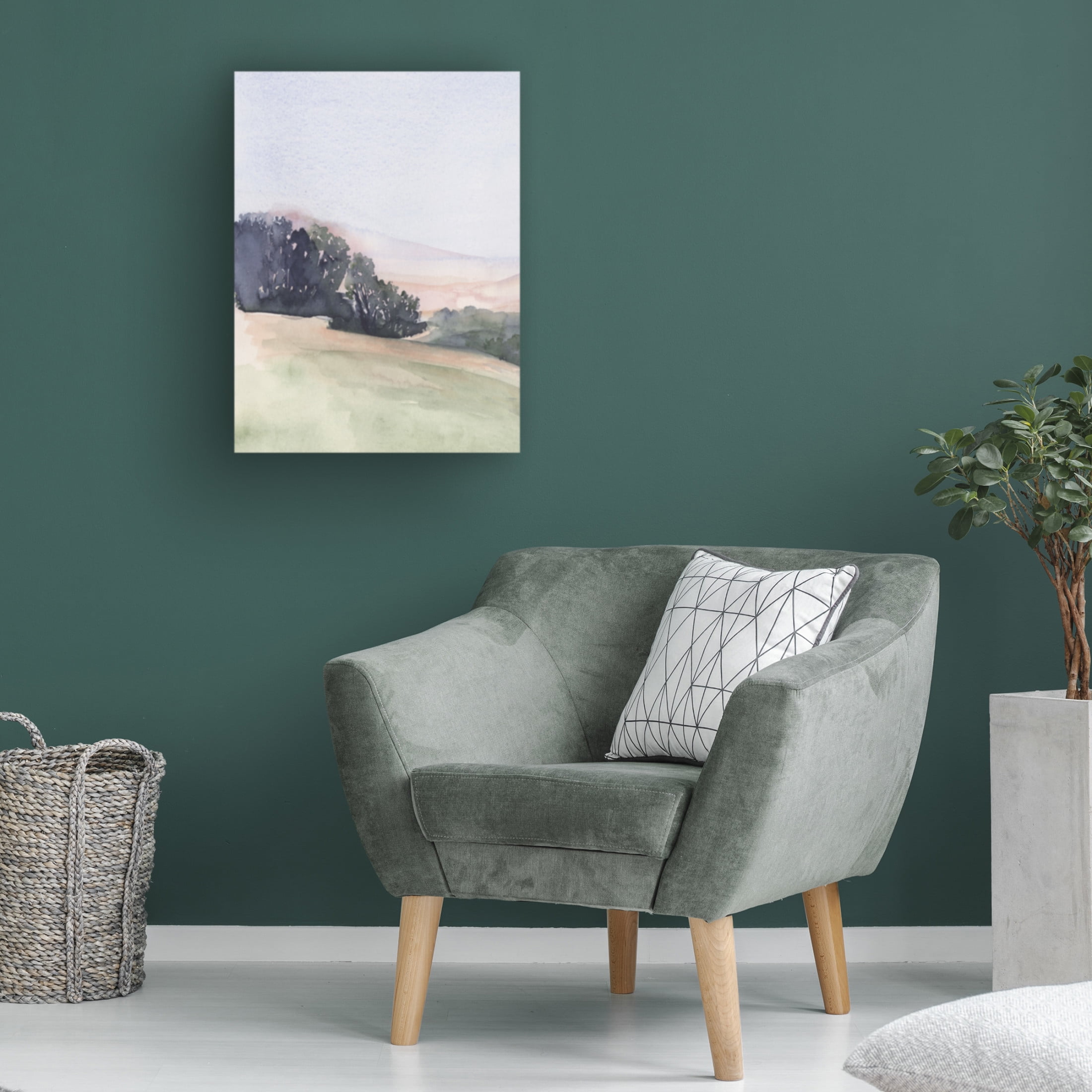 Canvas Wall Art - Jennifer Paxton Parker 'Blue Ridge Sunrise I' Wall Art for Living Room, Bedroom, or Office Décor by Trademark Fine Art - 14 x 19 Inches