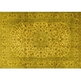 thumbnail image 1 of Ahgly Company Indoor Rectangle Persian Yellow Traditional Area Rugs, 5' x 8', 1 of 4